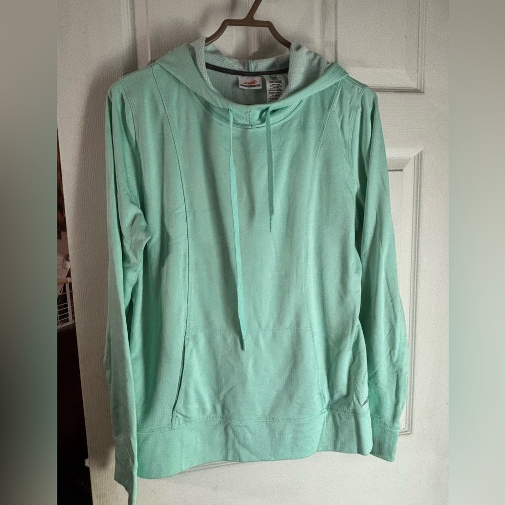 Avia Light Green Women's Cowl Neck Sweater